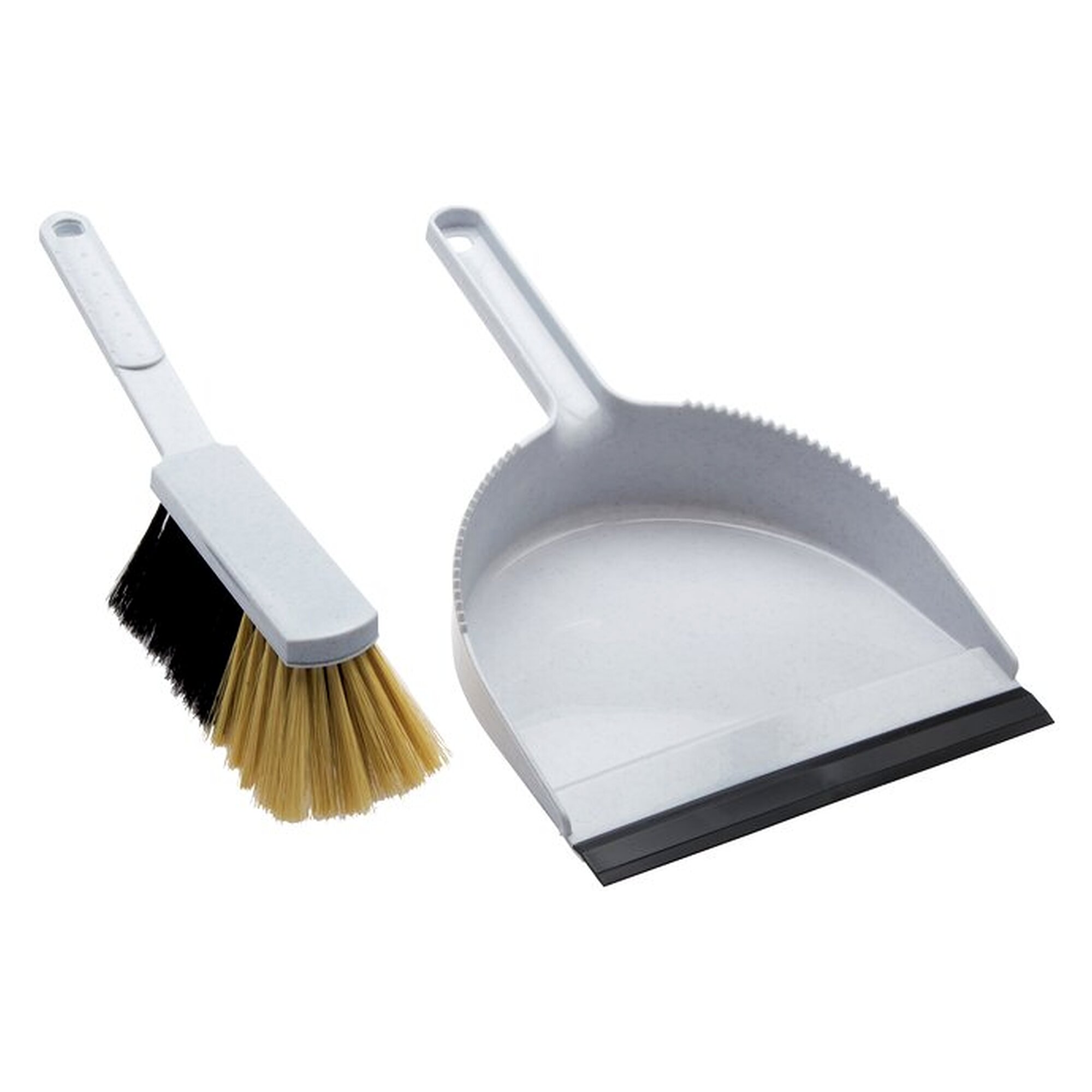 Profi-Kehrgarnitur (hand brush and shovel), made of plastic, cleaning device for workshop and plant