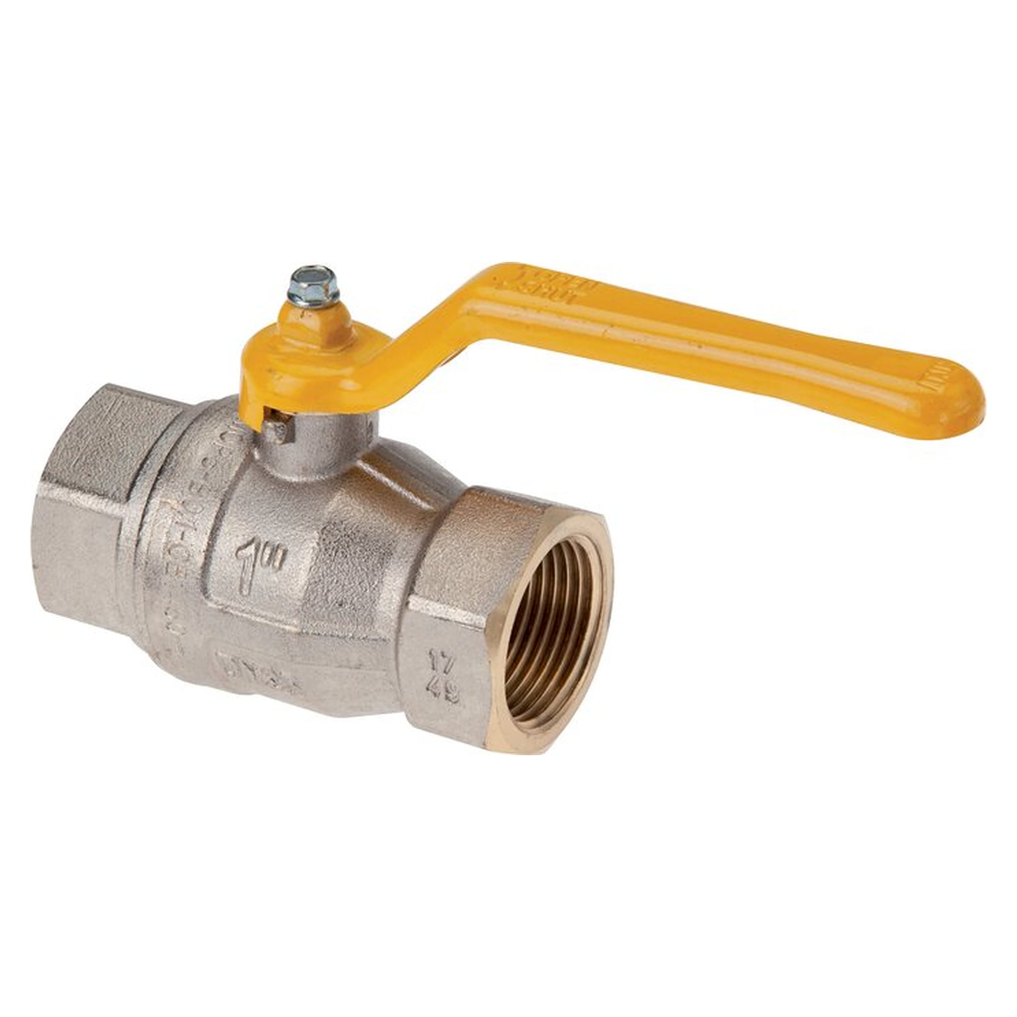 Messing-Kugelhahn, DVGW, Rp 3/4", -0,9 bis 40 bar, Standard, Gewinde G Rp 3/4"