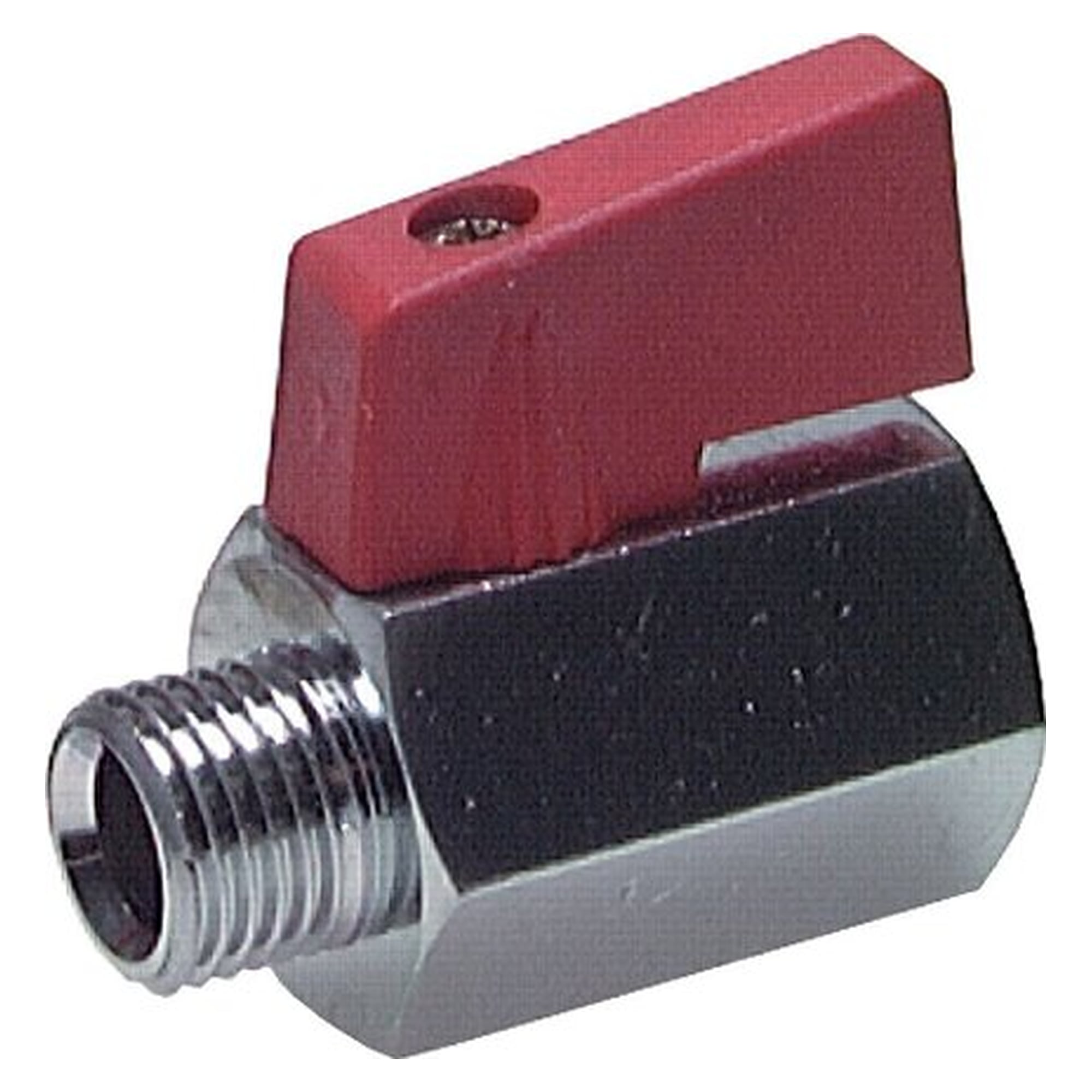 Brass mini ball valve G 3/4" female thread / male thread, PN 16