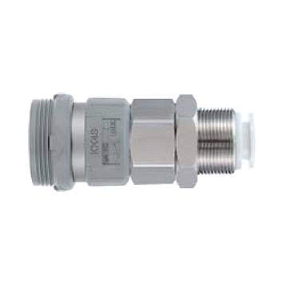 SMC KK3S-04L. KK*S-*L, S-Couplers, Elbow Type with One-touch Fitting