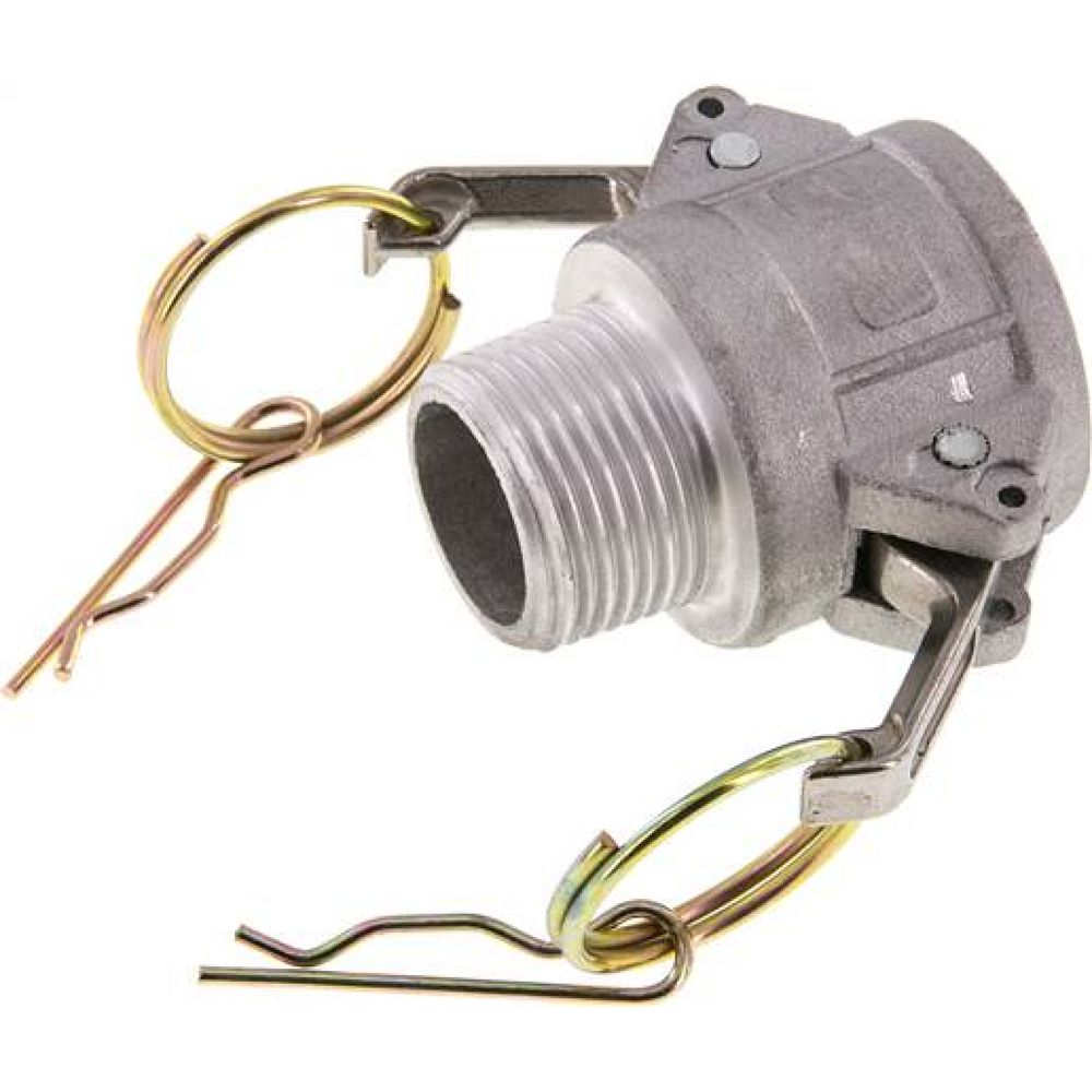 Kamlock-Kupplung (B) R 1"(AG), Aluminium