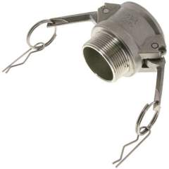 Kamlock-Kupplung (B) NPT 1-1/2"(AG), Edelstahl (1.4408)