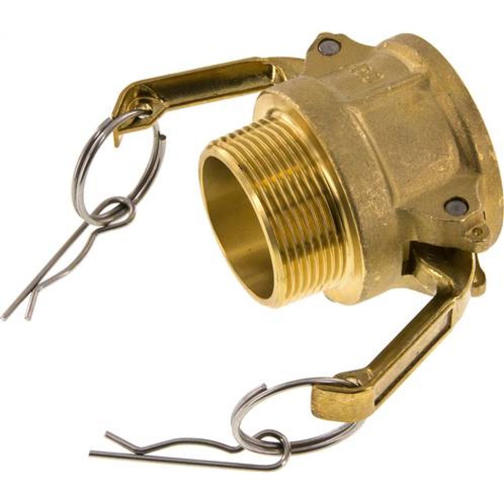 Kamlock-Kupplung (B) R 1-1/2"(AG), Messing