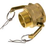 Kamlock-Kupplung (B) R 1-1/2"(AG), Messing