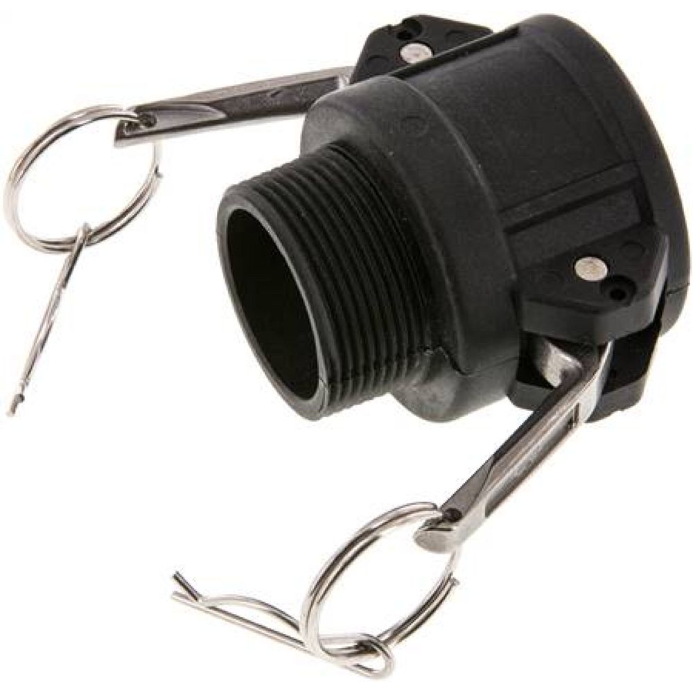 Kamlock-Kupplung (B) R 1-1/2"(AG), Polypropylen