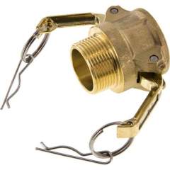 Kamlock-Kupplung (B) R 1-1/4"(AG), Messing