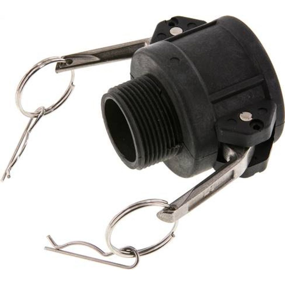 Kamlock-Kupplung (B) R 1-1/4"(AG), Polypropylen