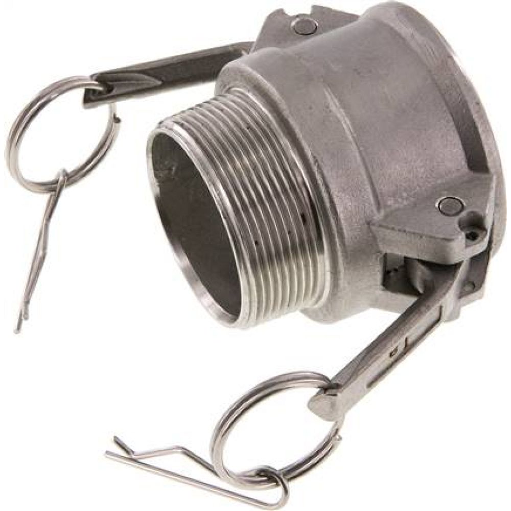 Kamlock-Kupplung (B) R 2"(AG), Edelstahl (1.4408)