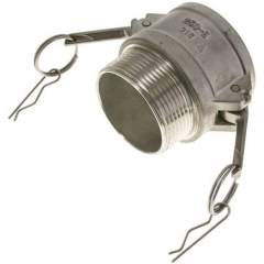 Kamlock-Kupplung (B) NPT 2-1/2"(AG), Edelstahl (1.4408)