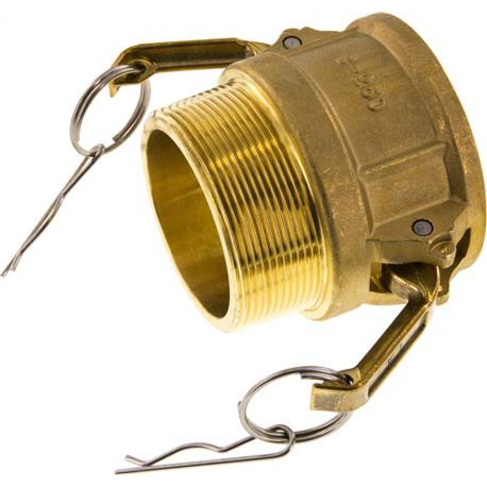 Kamlock-Kupplung (B) R 2-1/2"(AG), Messing