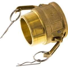 Kamlock-Kupplung (B) R 2-1/2"(AG), Messing