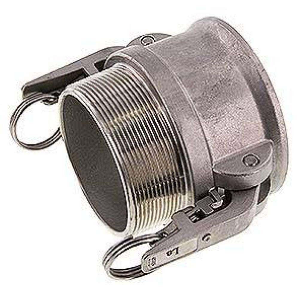 Sicherheits-Kamlock-Kupplung (B) R 3"(AG), Edelstahl (1.4408)