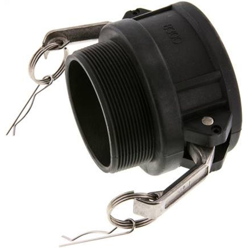 Kamlock-Kupplung (B) R 3"(AG), Polypropylen