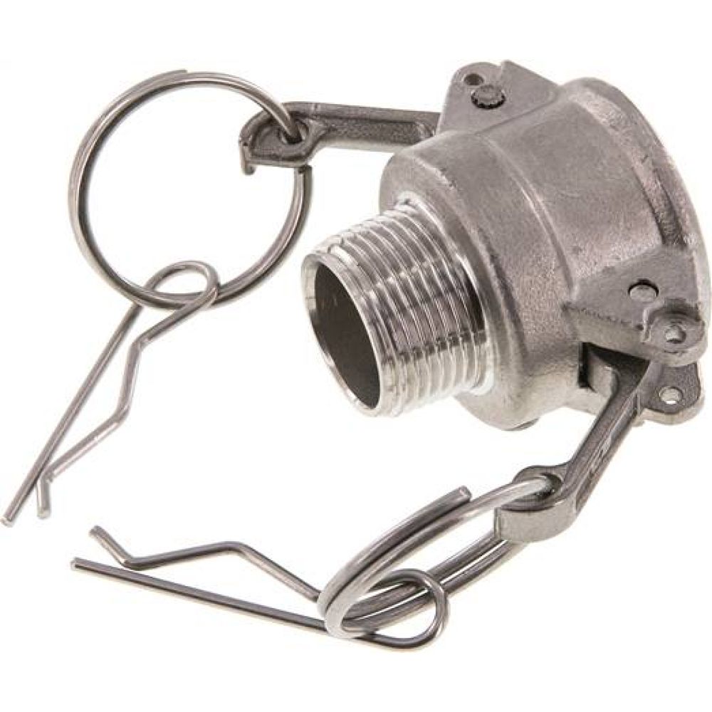 Kamlock-Kupplung (B) R 3/4"(AG), Edelstahl (1.4408)