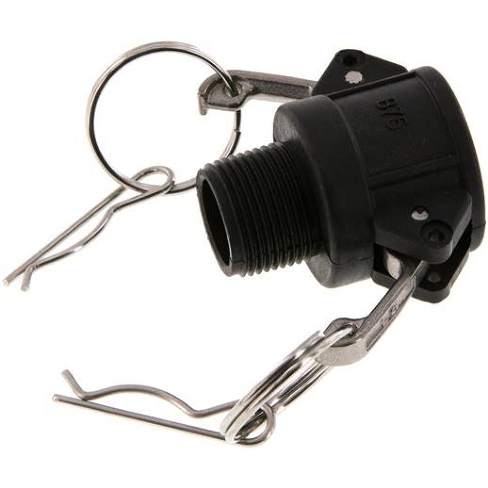 Kamlock-Kupplung (B) R 3/4"(AG), Polypropylen