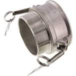 Kamlock-Kupplung (B) R 4"(AG), Edelstahl (1.4408)