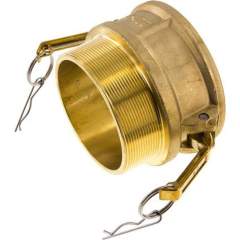 Kamlock-Kupplung (B) R 4"(AG), Messing