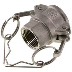 Kamlock-Kupplung (D) NPT 1"(IG), Edelstahl (1.4408)