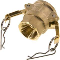 Kamlock-Kupplung (D) Rp 1"(IG), Messing