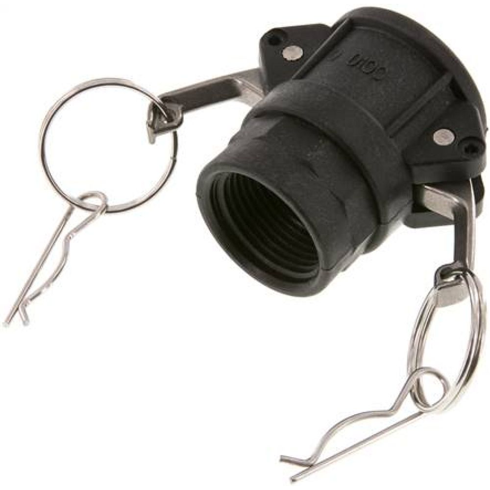 Kamlock-Kupplung (D) Rp 1"(IG), Polypropylen