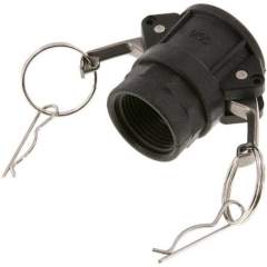 Kamlock-Kupplung (D) Rp 1"(IG), Polypropylen