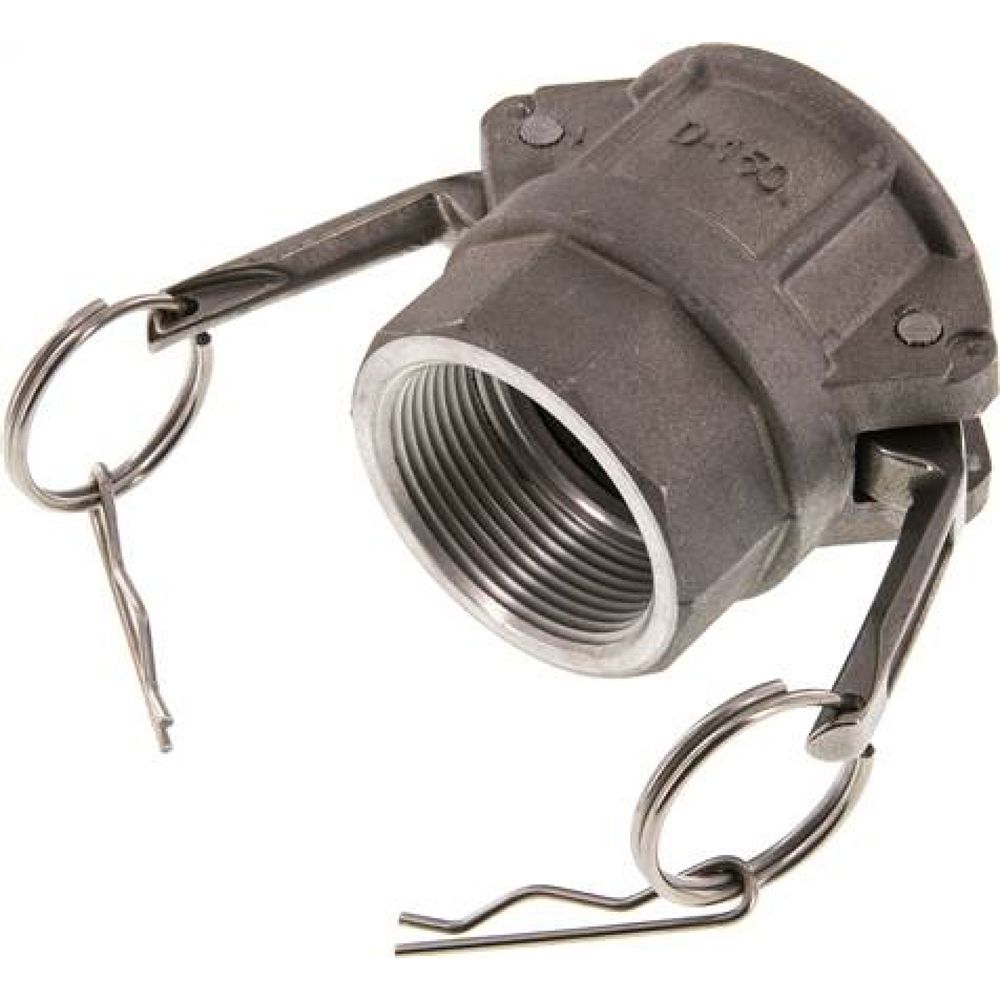 Kamlock-Kupplung (D) Rp 1-1/2"(IG), Aluminium