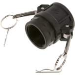 Kamlock-Kupplung (D) Rp 1-1/2"(IG), Polypropylen