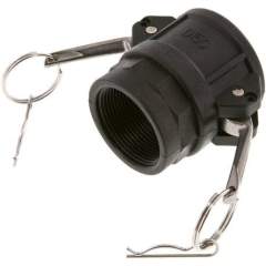 Kamlock-Kupplung (D) Rp 1-1/2"(IG), Polypropylen