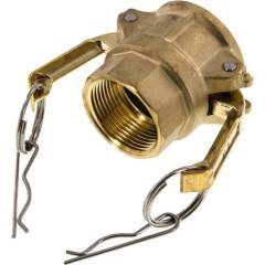 Kamlock-Kupplung (D) Rp 1-1/4"(IG), Messing