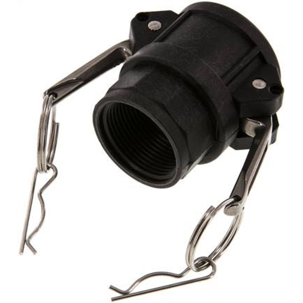 Kamlock-Kupplung (D) Rp 1-1/4"(IG), Polypropylen