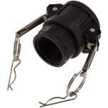 Kamlock-Kupplung (D) Rp 1-1/4"(IG), Polypropylen