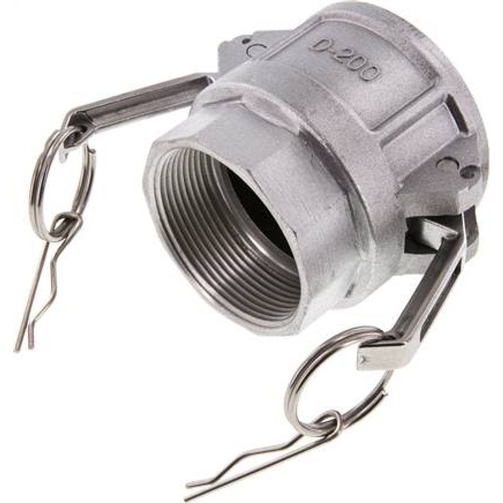 Kamlock-Kupplung (D) Rp 2"(IG), Aluminium