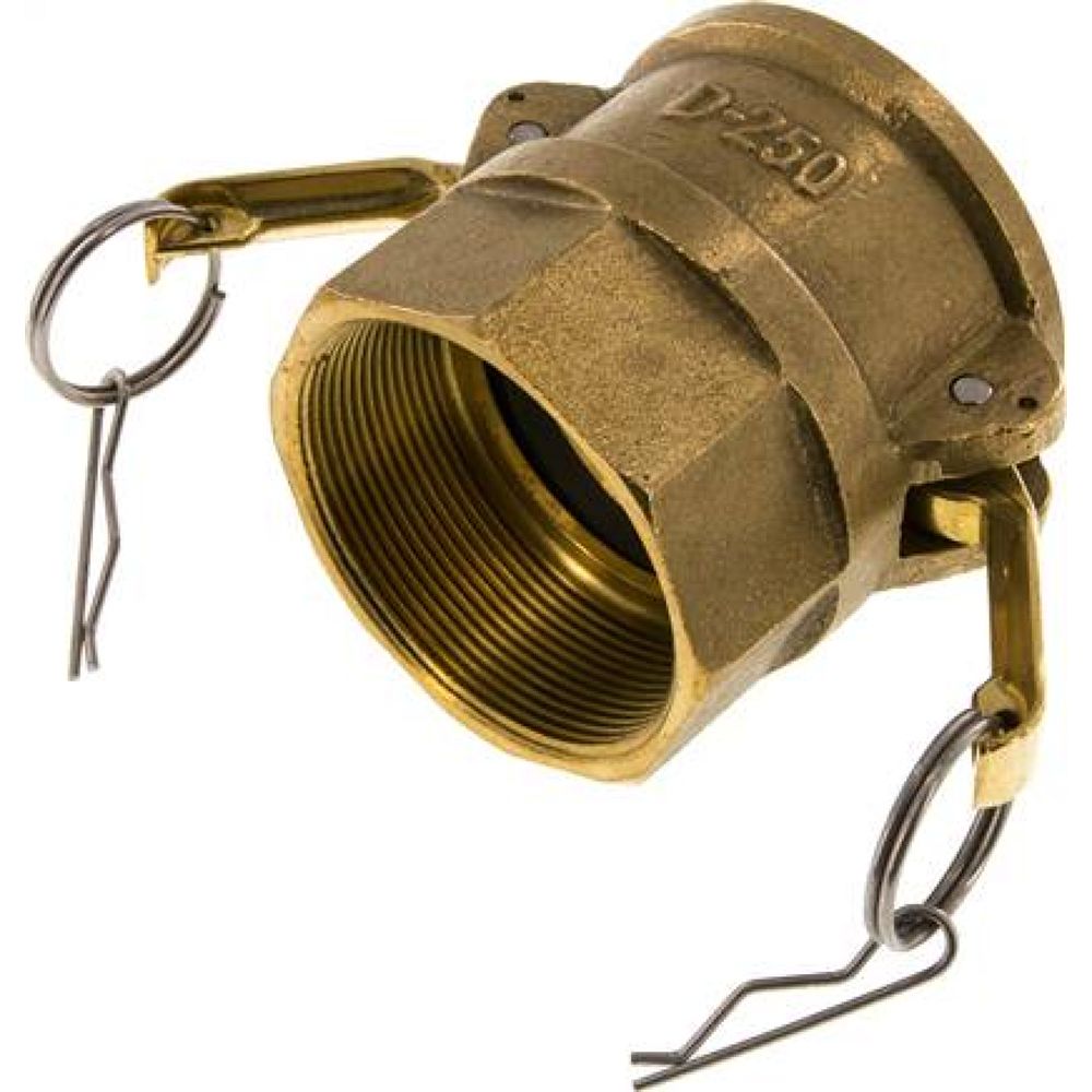 Kamlock-Kupplung (D) Rp 2-1/2"(IG), Messing