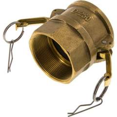 Kamlock-Kupplung (D) Rp 2-1/2"(IG), Messing