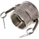 Kamlock-Kupplung (D) Rp 3"(IG), Edelstahl (1.4408)