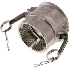 Kamlock-Kupplung (D) Rp 3"(IG), Edelstahl (1.4408)
