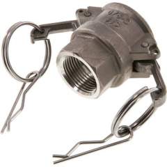 Kamlock-Kupplung (D) Rp 3/4"(IG), Edelstahl (1.4408)