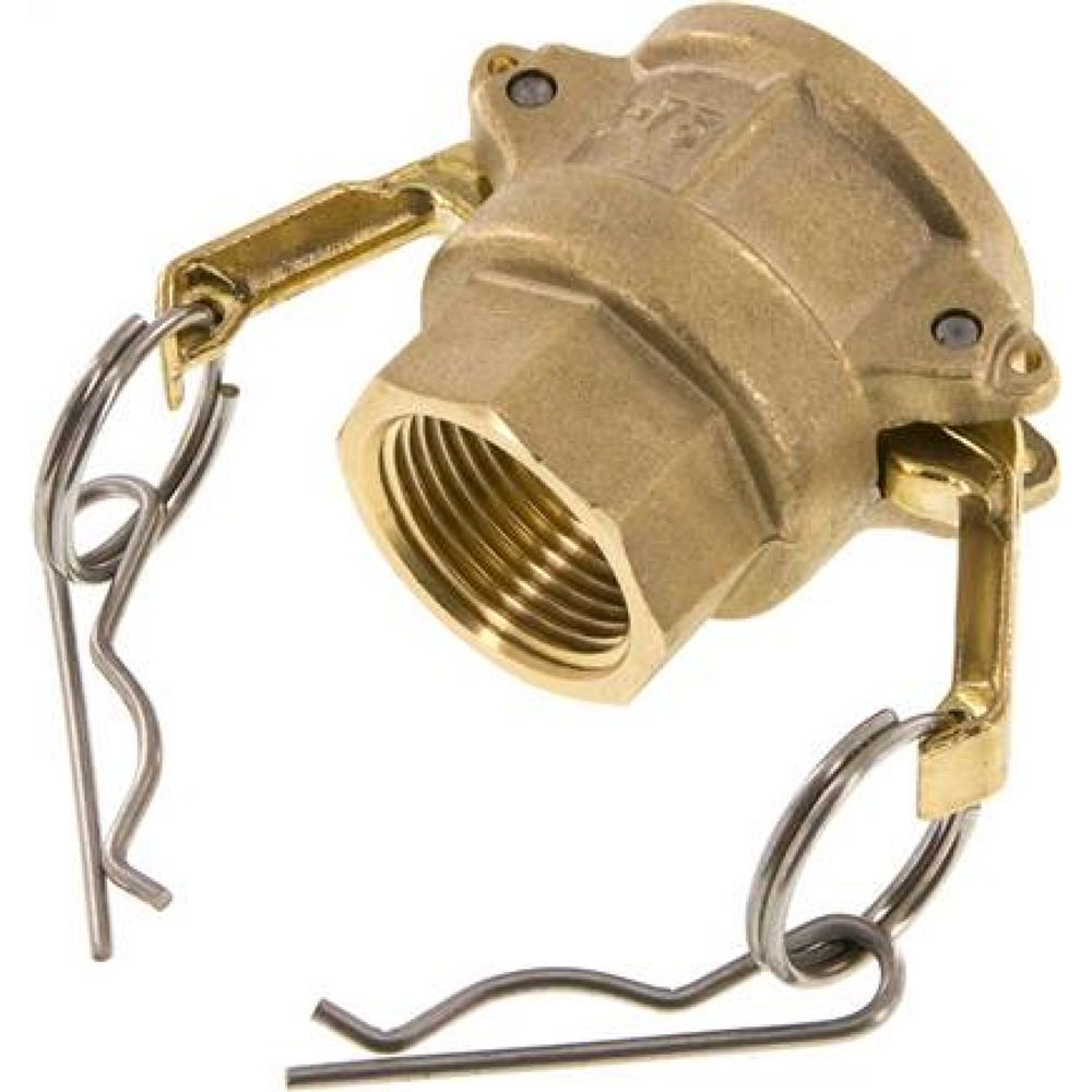 Kamlock-Kupplung (D) Rp 3/4"(IG), Messing