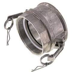 DIN/EN-Kamlock-Kupplung (D/DF) G 4"(IG), Edelstahl (1.4408)