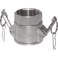 Kamlock-Kupplung (D) Rp 6"(IG), Aluminium