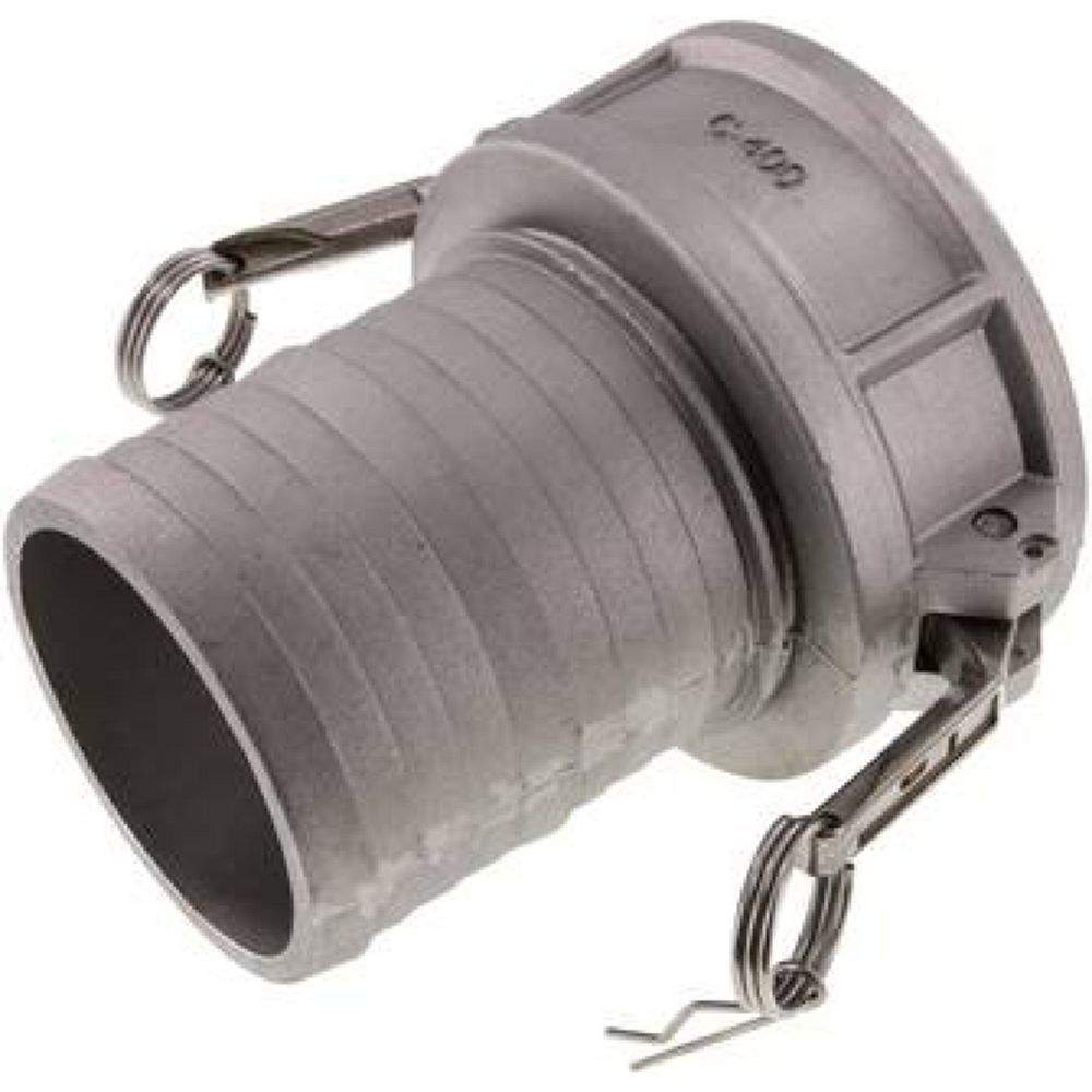 Kamlock-Kupplung (C) 100 (4")mm Schlauch, Aluminium