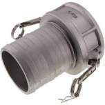 Kamlock-Kupplung (C) 100 (4")mm Schlauch, Aluminium