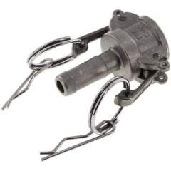 Kamlock-Kupplung (C) 13 (1/2")mm Schlauch, Edelstahl (1.4408)