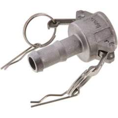 Kamlock-Kupplung (C) 19 (3/4")mm Schlauch, Aluminium