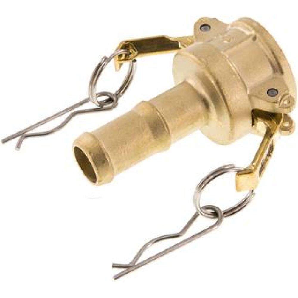 Kamlock-Kupplung (C) 19 (3/4")mm Schlauch, Messing