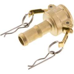 Kamlock-Kupplung (C) 19 (3/4")mm Schlauch, Messing