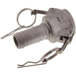 Kamlock-Kupplung (C) 25 (1")mm Schlauch, Aluminium