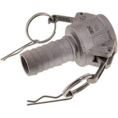 Kamlock-Kupplung (C) 25 (1")mm Schlauch, Aluminium