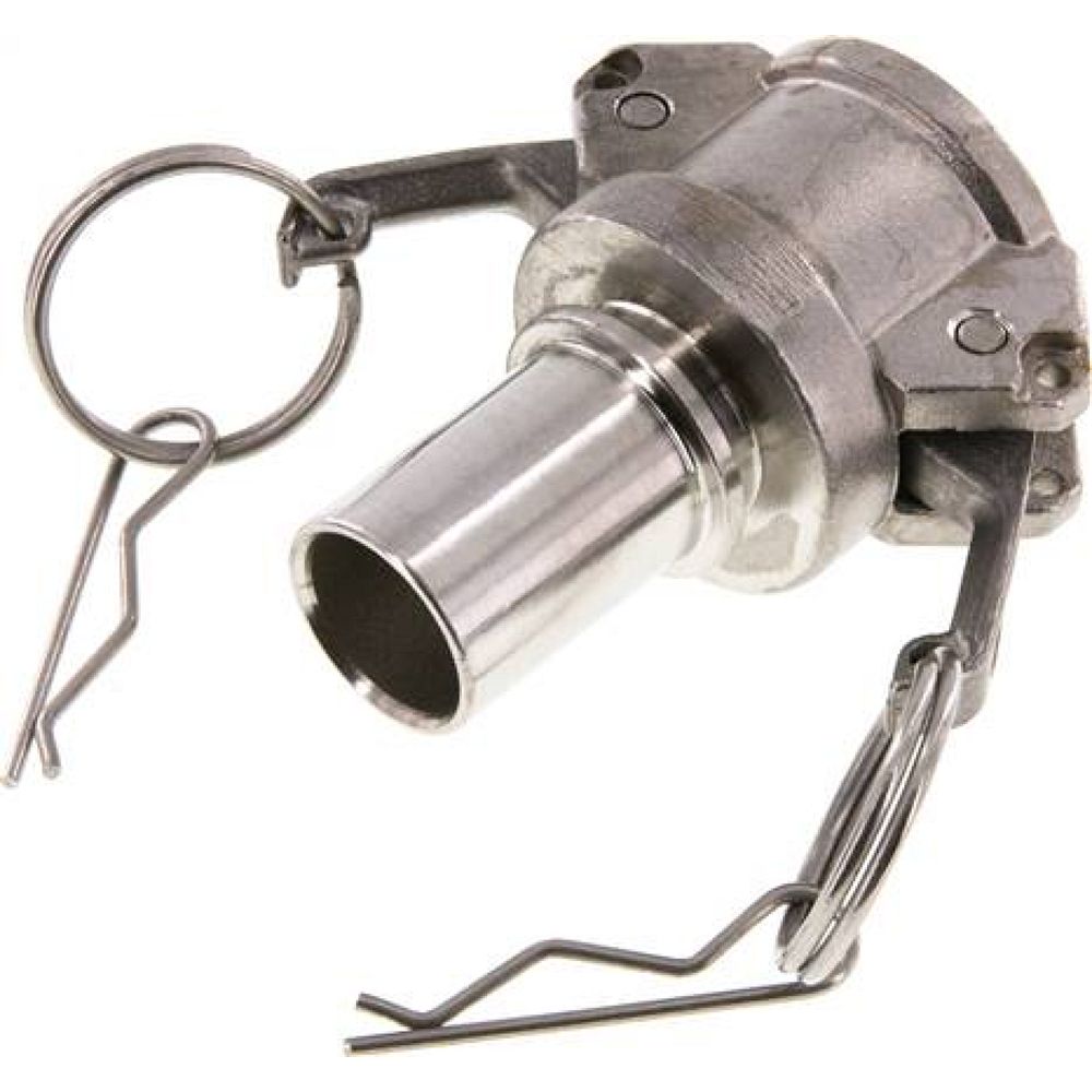 DIN/EN-Kamlock-Kupplung (C/CC) 25 (1")mm Schlauch, Edelstahl (1.4408)