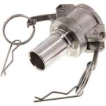 DIN/EN-Kamlock-Kupplung (C/CC) 25 (1")mm Schlauch, Edelstahl (1.4408)